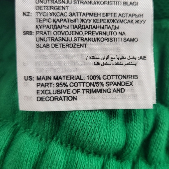 ADIDAS Adicolor 70s Sweat Pant in Green Pink XS - Picture 8 of 8